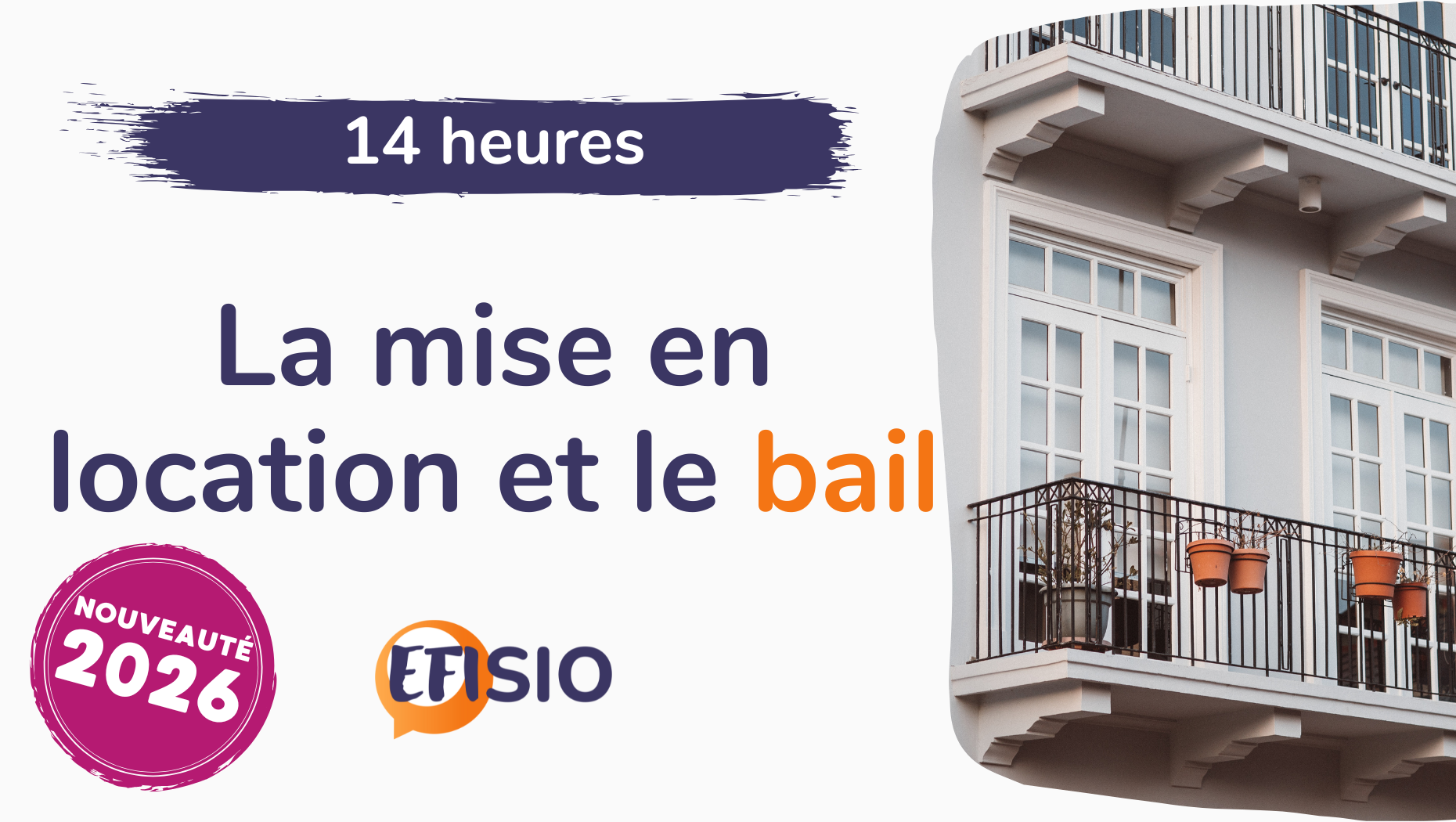 Formation La mise en location et le bail 14H