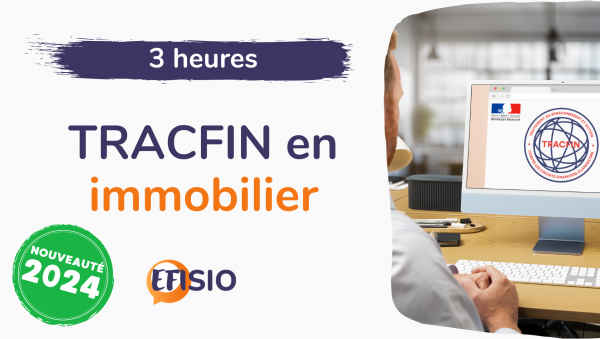 Formation Tracfin en immobilier EL 3H