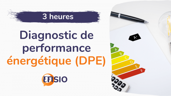 Formation loi Alur en ligne – EFISIO - Diagnostic de performance énergétique (DPE)