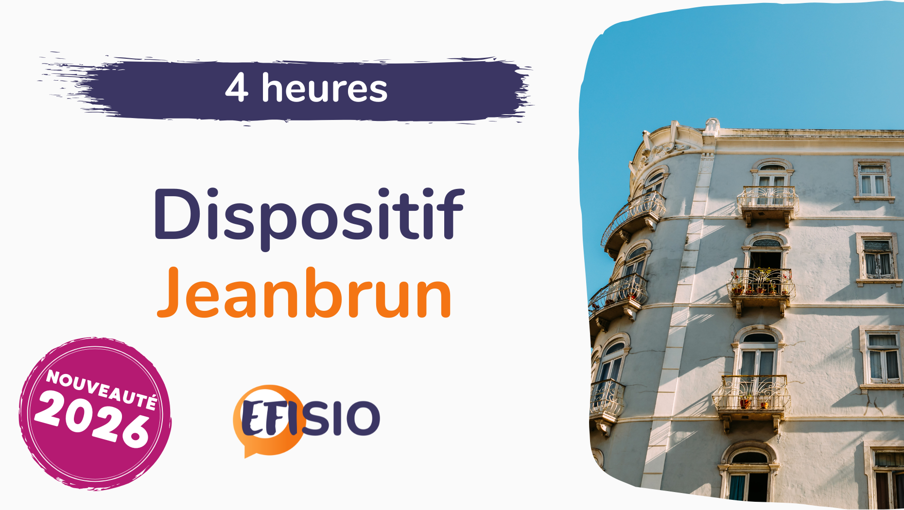 Formation Dispositif Jeanbrun - EL 4H